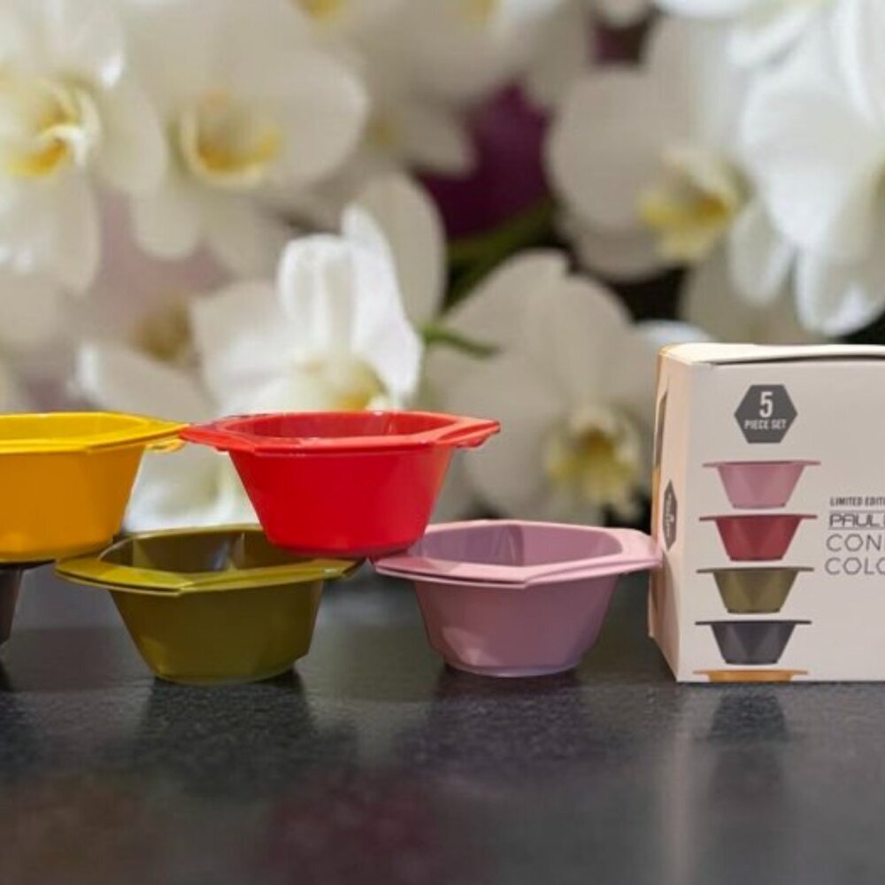Paul Mitchell Connecting Color Bowls 5 per Set Limited Edition